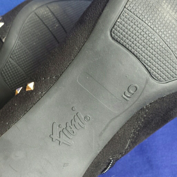 *BUNDLE ONLY * Vegan Black Ankle Boots 8.5 Maybe 9 - Picture 4 of 8